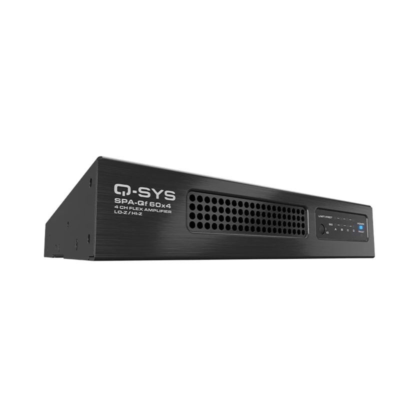 Professionelle Audioverstärkung – Q-SYS SPA Qf 60x4 Endstufe kaufen