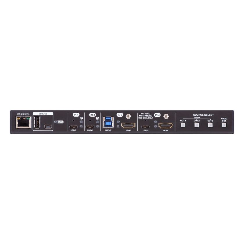 Lightware UCX 4X3 HC40 – flexible Signalverteilung für große Konferenzräume