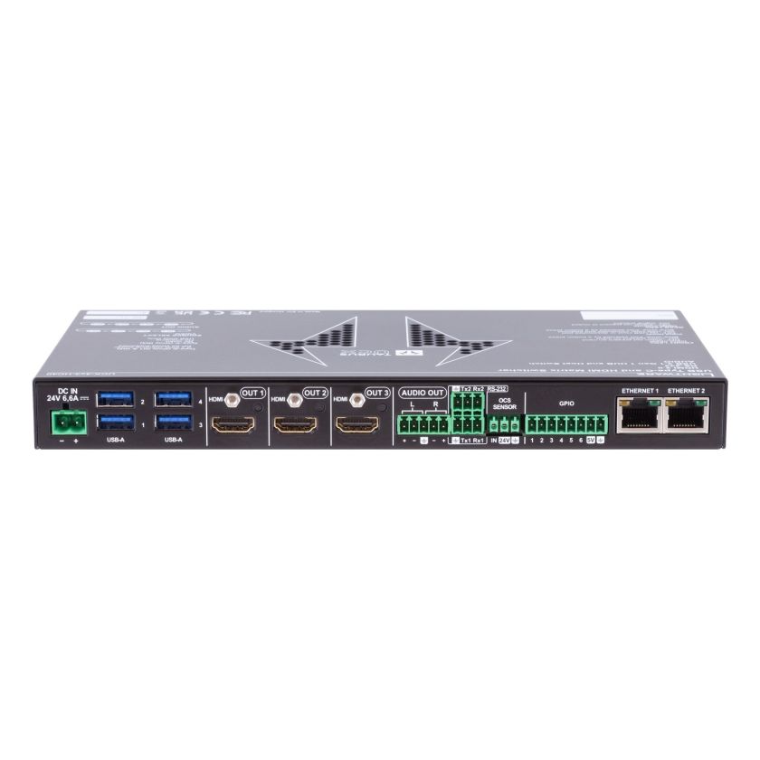 Lightware Taurus UCX 4X3 HC40 – 4x3 HDMI Matrix für komplexe AV Systeme