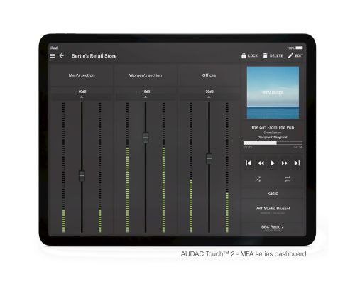 AUDAC Touch App