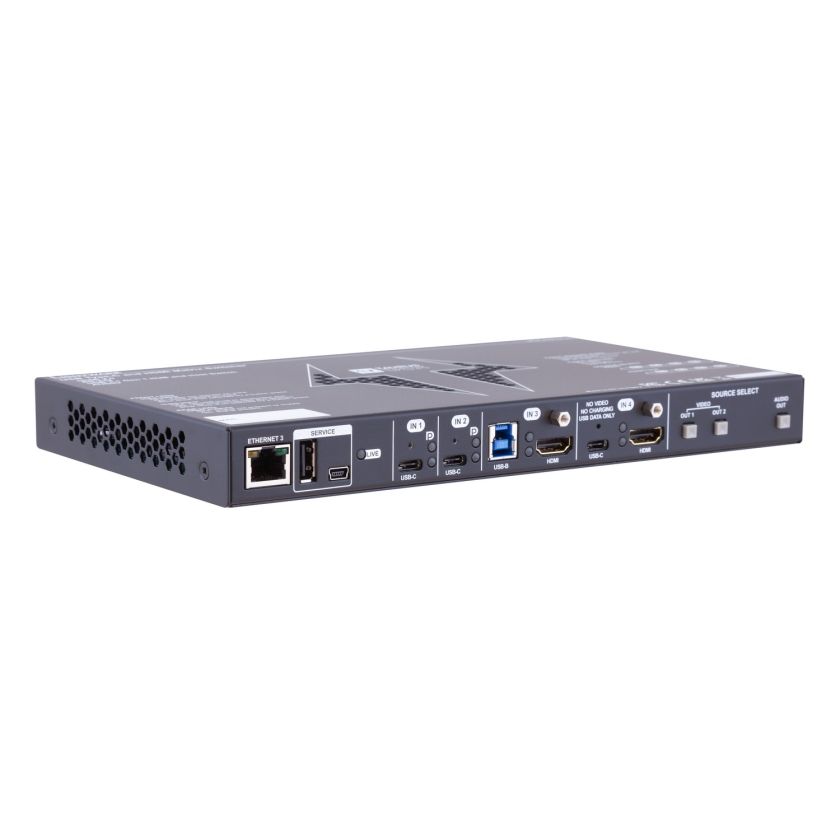 Lightware Taurus UCX 4X2 – nativer BYOD Switcher für Google Meet Räume