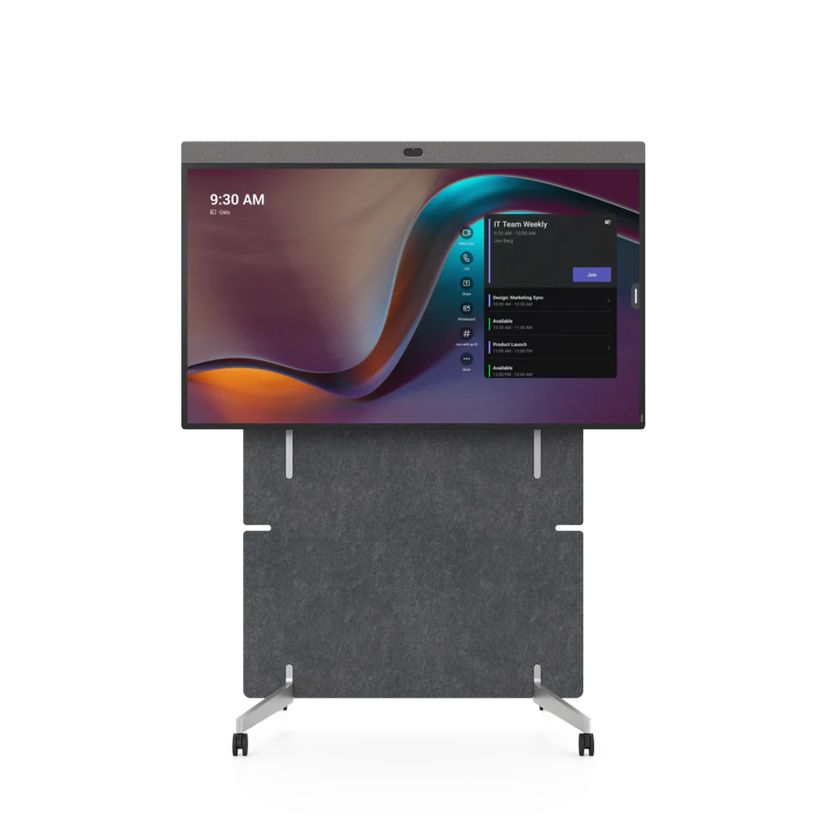 Interaktives 65-Zoll Display für Google Workspace Zusammenarbeit