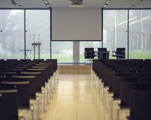 Moderner Konferentraum im Hotel