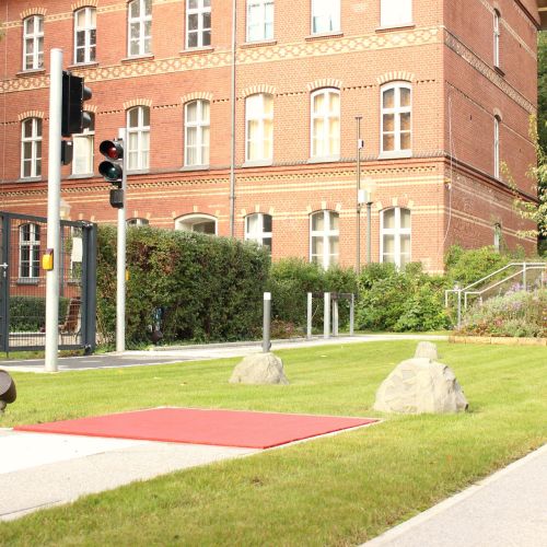 Outdoor-Lernumgebung im Stadtteil der Sinne