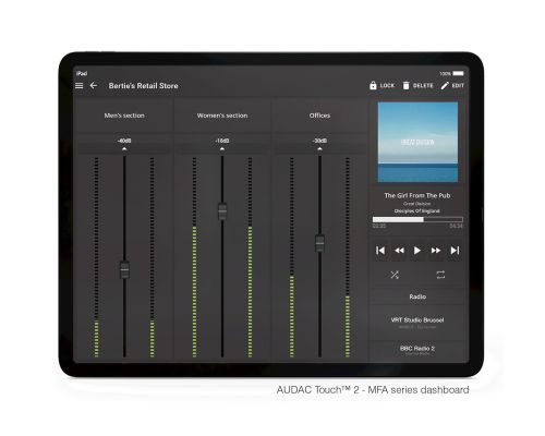 AUDAC Touch App