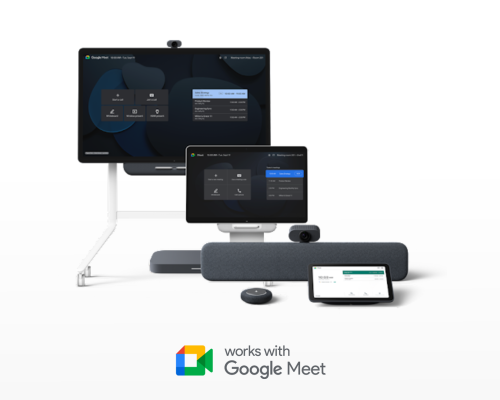 Technische Geräte auf denen Google Meet läuft