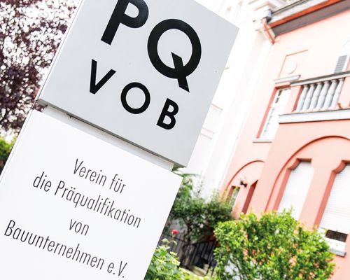 Präqualifikation für Bauaufträge