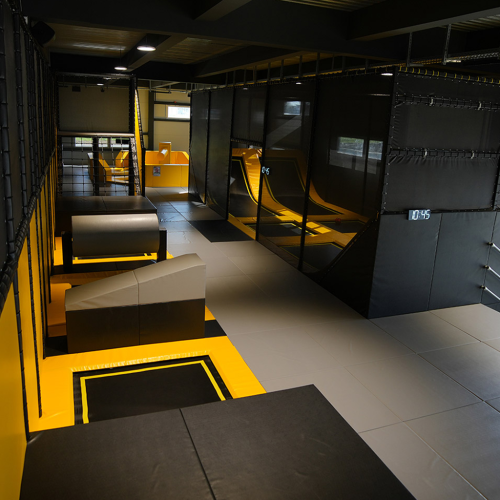 Empfangsbereich des Cube Jump- & Funparks