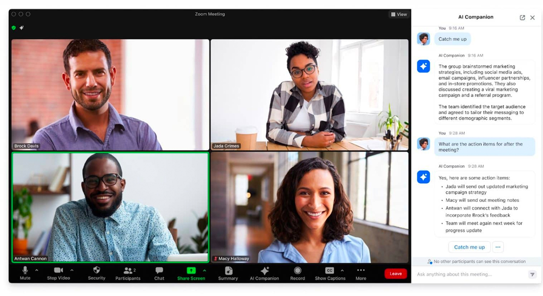 Zoom AI Companion