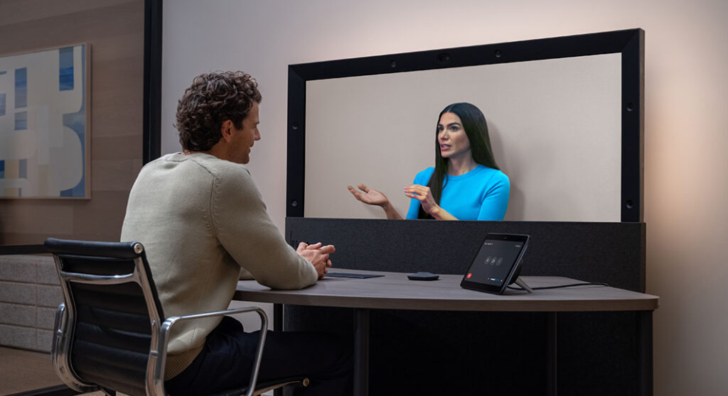 HP Dimension mit Google Meet