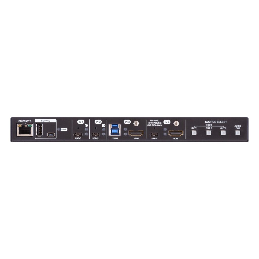 Lightware UCX 4X3 HC40 – flexible Signalverteilung für große Konferenzräume