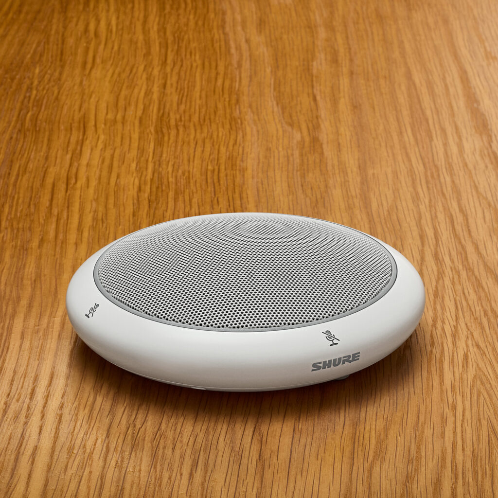 Konferenzmikrofon weiß kaufen – Shure MXA320W für professionelle AV Räume