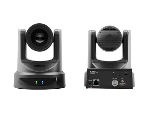 Q-SYS NC 12x80 – PTZ Kamera mit 80° Weitwinkel für mittelgroße Räume