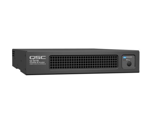 Kompakter AV Prozessor kaufen – Q-SYS Core 8 Flex für Google Meet Räume